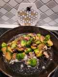 Bacon Roasted Brussels’