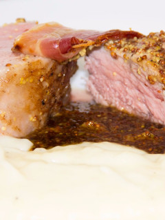 Una foto de Solomillo de Cerdo con Mostaza y Miel