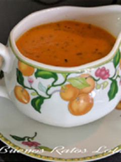 Una foto de Salsa de tomate con albahaca en Monsieur Cuisine Plus