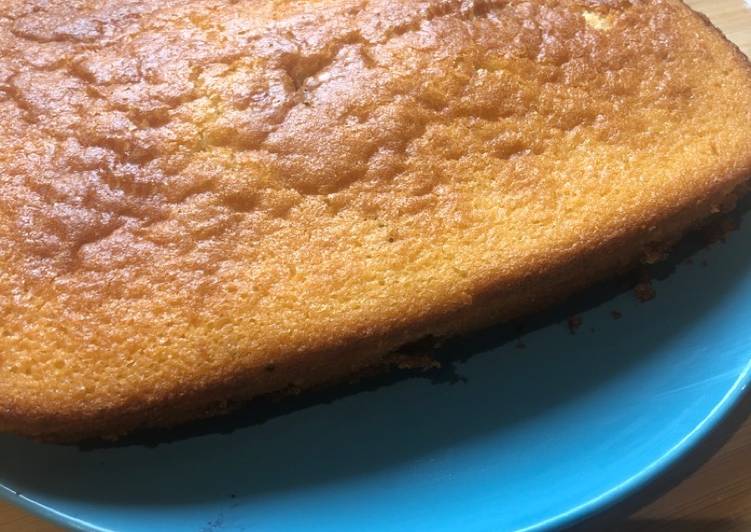 Bizcocho de arándanos y yogurt súper fácil!