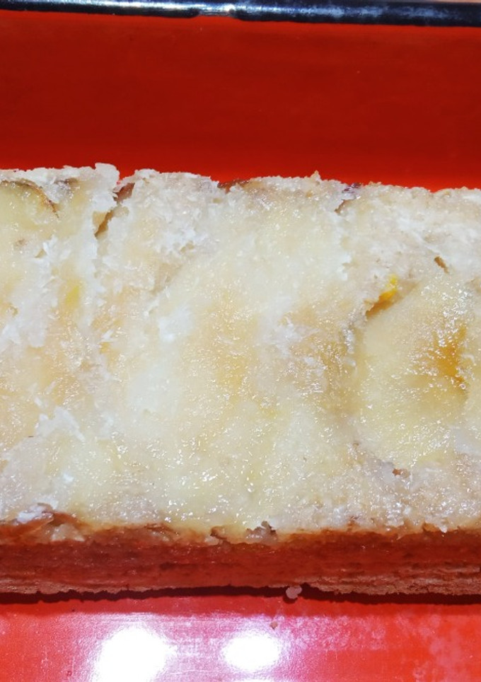 Una foto de Budín de manzana y avena fácil y económico