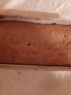 A picture of My famous moist and sweet banana bread.