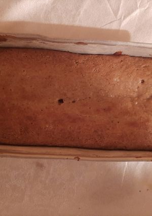 A picture of My famous moist and sweet banana bread.