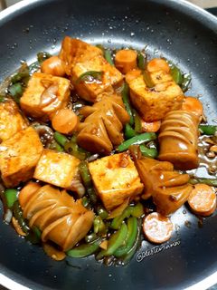 Foto resep Tahu Sosis Lada Hitam