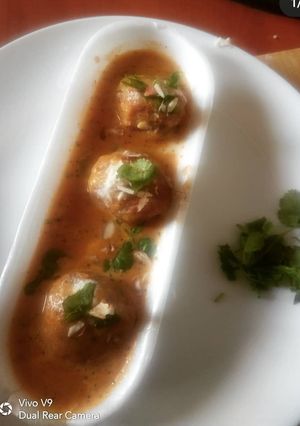 A picture of Gobhi Malai Kofta.