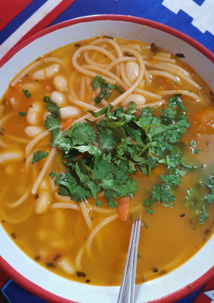 Una foto de Porotos con riendas