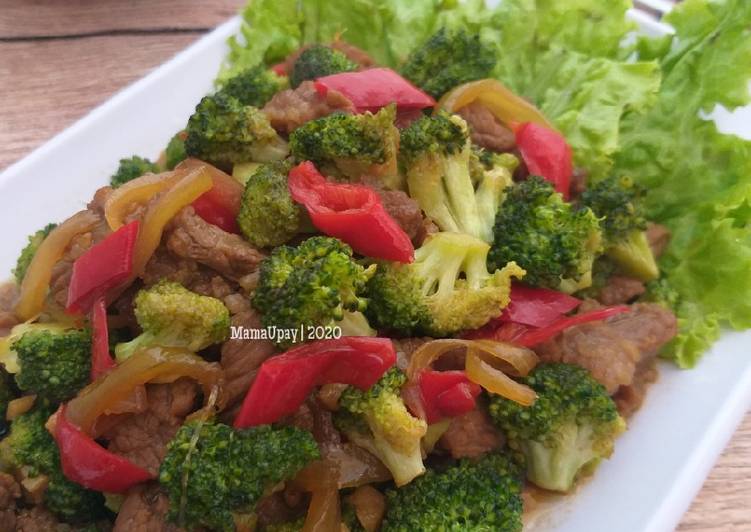 Tumis Daging Sapi Brokoli