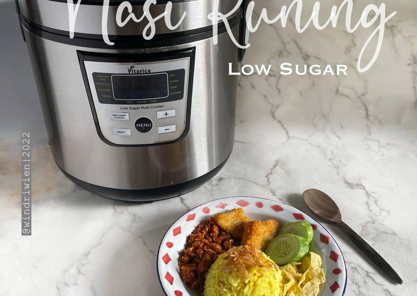 Nasi Kuning Low Sugar