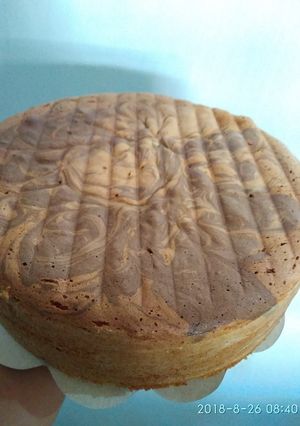 Foto resep Bolu jadoel motif marmer