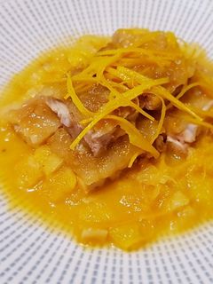 大吉大利橙汁雞腿排 的食譜成品照片