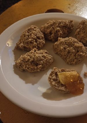 Una foto de Scones de avena