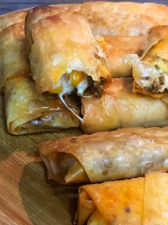 عکسی از دستور بورک گوشت و پنیر