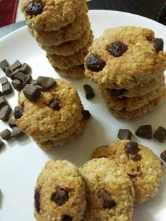 صورة لوصفة كوكيز الشوفان بدون بيض