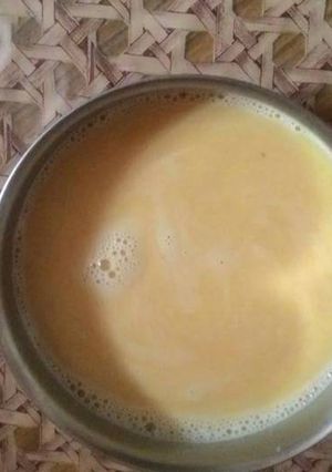 A picture of Besan Sheera.