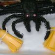 Escobas de brujas de Halloween con queso