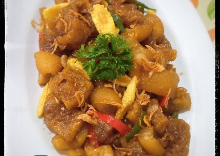 Easiest Way to Cook Tasty Tumis krecek kikil