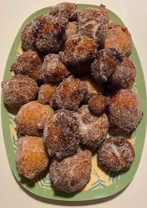 Foto di Frittelle mascarpone e arancia