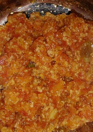 A picture of Gajar ka halwa.