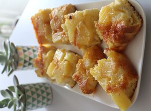 Une photo de Gâteau renversé à l'ananas façon WW