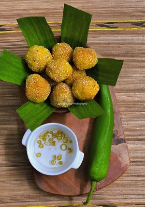 A picture of Spicy Peanut Rice Cake.