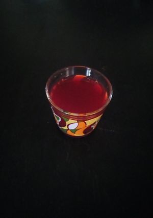 A picture of Plain zobo drink.