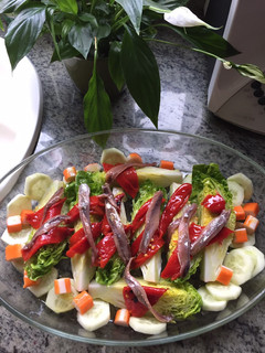 Una foto de Ensalada de lechuga perdiz