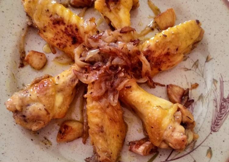 Alitas de pollo de corral con curry rápidas 🍗😋💃