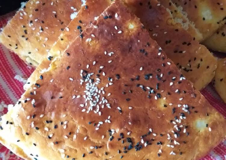 خبز الدار قطني لفطور الصباح 🥰
