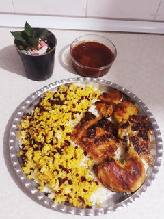 عکسی از دستور زرشک پلو🍗