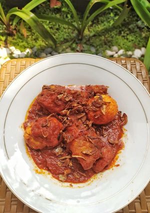 Foto resep Ayam dan Hintalu Masak Habang Khas Banjarmasin Kalsel