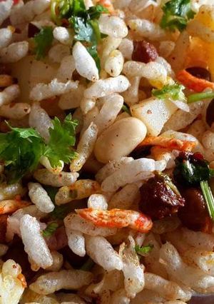 A picture of Jhaal Muri(low fat mixed puffed rice).