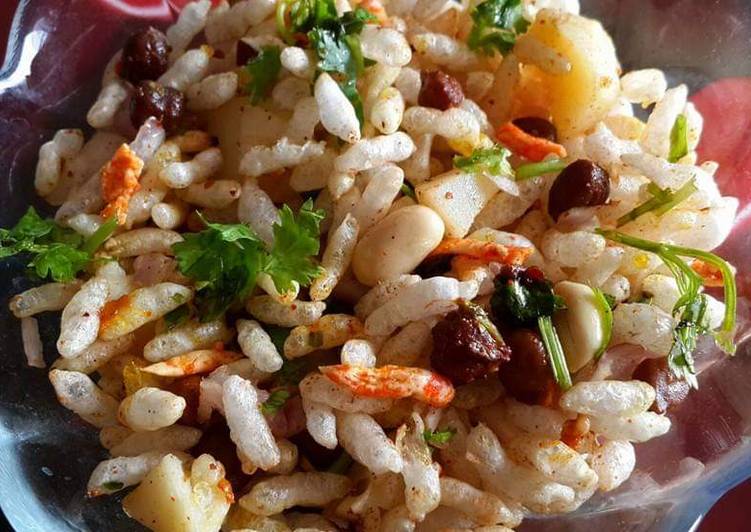Jhaal Muri(low fat mixed puffed rice) Jhaal Muri(low fat mixed puffed rice)