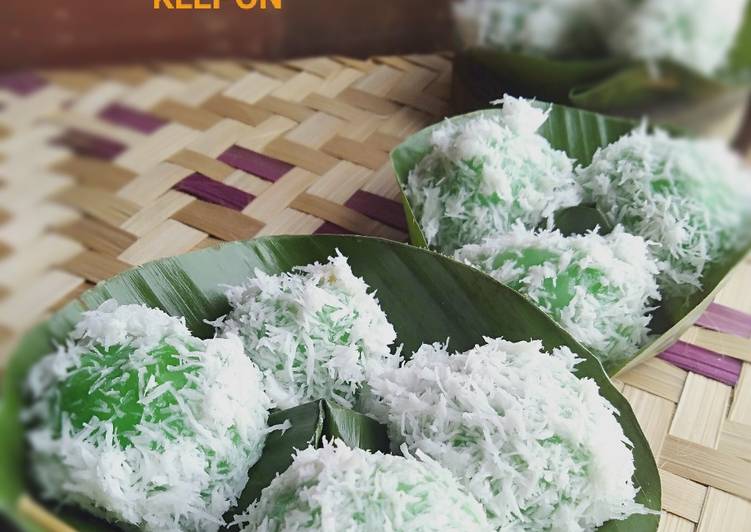 resep cara buat Klepon Tepung Ketan?