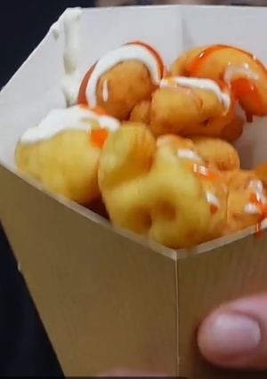 A picture of Potatoes smileys snacks!!!!.