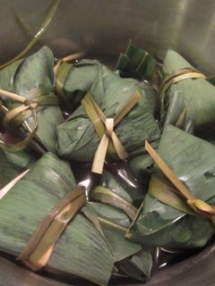 水煮肉粽 的食譜成品照片
