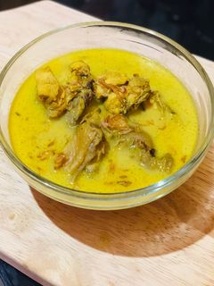 Foto resep Kare Ayam Kampung sederhana