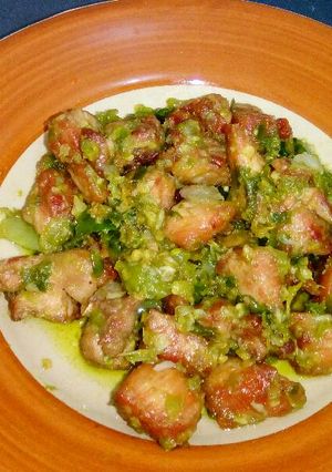 Foto resep Babi goreng sambal ijo