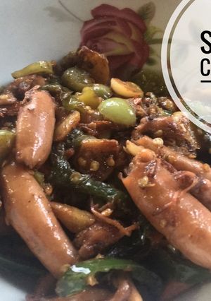 Foto resep Sambal cumi asin