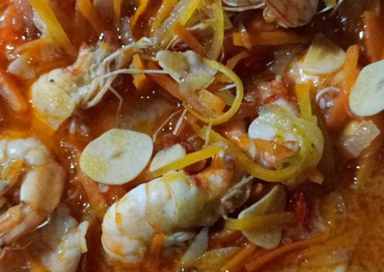 Bagaimana Menyiapkan Udang asem manis yang Sempurna