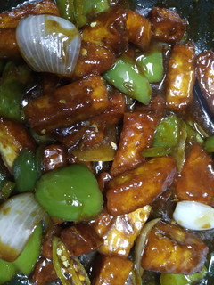 A picture of Chilli paneer.