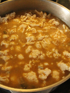 Una foto de Sopa espectacular y gorgonzoleada