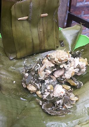 Foto resep Botok Daun Singkong