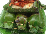 Nasi Bakar isi Tongkol