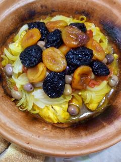 صورة لوصفة طاجين الدجاج 😋😋