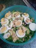 Ensalada de lechuga orejona