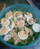 Ensalada de lechuga orejona