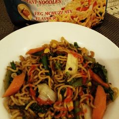 A picture of Stir Fried Vegetable Noodles#themechallenge.