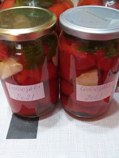 O poză a rețetei Gogoșari în oțet.