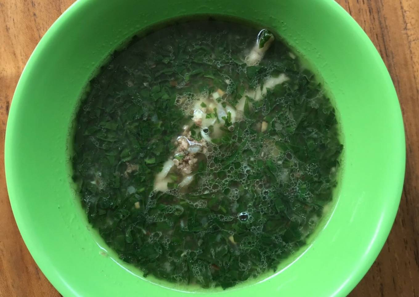 MPASI 17 Bulan<br />Sup Bening Ceker Ayam, Daging Sapi & Kangkung