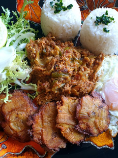 Una foto de Ropa vieja Cubana